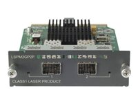 HPE - Expansionsmodul - 1GbE - 1000Base-X - 2 portar - för HPE 4800, 5120, 5120 8G, 5500, A5120 JD367A