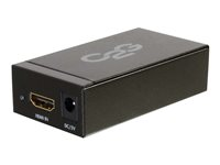 C2G HDMI to DisplayPort Converter - Videokonverterare - HDMI - DisplayPort - svart 81698