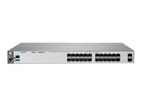 HPE 3800-24SFP-2SFP+ Switch - Switch - L4 - Administrerad - 24 x Gigabit SFP + 2 x 10 Gigabit Ethernet / 1 Gigabit Ethernet SFP+ - rackmonterbar J9584A#ABB
