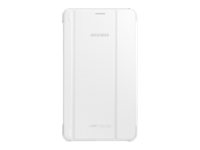 Samsung Book Cover EF-BT330BWEGWW - Vikbart fodral för surfplatta - vit - 8" - för Galaxy Tab 4 (8 tum) EF-BT330BWEGWW