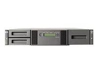 HPE MSL2024 Ultrium 1840 - Bandbibliotek - 19.2 TB / 38.4 TB - platser: 24 - LTO Ultrium ( 800 GB / 1.6 TB ) x 1 - Ultrium 4 - högsta antal enheter: 2 - 4 GB Fibre Channel - kan monteras i rack - 2U - streckkodsläsare, kryptering AJ034B