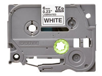 Brother TZe-211 - Självhäftande - svart på vitt - Rulle (0,6 cm x 8 m) 1 kassett(er) bandlaminat - för Brother PT-P750, P950; P-Touch PT-D210, D400, D800, P900, P950; P-Touch Cube Plus PT-P710 TZE211