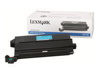 Lexmark - Cyan - original - tonerkassett - för Lexmark C910, C910dn, C910fn, C910in, C910n, C912, C912dn, C912fn, C912n, C912nl, X912e 12N0768
