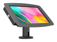 Compulocks Galaxy Tab A7 10.4" Space Enclosure Tilting Stand 4" - Monteringssats (ställ, hölje) - för surfplatta - låsbar - höggradig aluminium - svart - skärmstorlek: 10.4" - monteringsgränssnitt: 100 x 100 mm - för Samsung Galaxy Tab A7 (10.4 tum) TCDP04104GA7SB