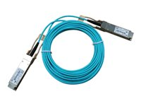 HPE Active Optical Cable - Nätverkskabel - QSFP28 till QSFP28 - 7 m - fiberoptisk - aktiv - för FlexFabric 12900, 12900E 36, 12902, 5930, 5930 2QSFP+, 5930 2-slot, 5930 32, 5930 4-slot JL276A