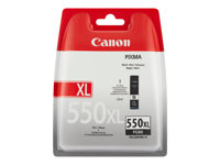Canon PGI-550PGBK XL - 22 ml - Lång livslängd - svart - original - förpackning med stöldmärkning - bläcktank - för PIXMA iP8750, iX6850, MG5550, MG5650, MG5655, MG6450, MG6650, MG7150, MG7550, MX725, MX925 6431B004