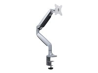 Multibrackets M Deskmount Spring Single - Monteringssats (montering på skrivbord) - för LCD-display - stål, höggradig aluminium - silver - skärmstorlek: 15"-27" 7350073733255
