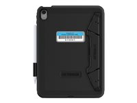 OtterBox Defender Series - Baksidesskydd för surfplatta - robust - med ställ och skärmskydd - svart - för Apple 10.9-inch iPad (10:e generation) 77-93756