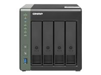 QNAP TS-431X3 - NAS-server - 4 fack - 32 TB - SATA 6Gb/s - HDD 8 TB x 4 - RAID RAID 0, 1, 5, 6, 10, JBOD - RAM 4 GB - Gigabit Ethernet / 2.5 Gigabit Ethernet / 10 Gigabit Ethernet - iSCSI support TS-431X3-4G+4XHDWG480UZSVA