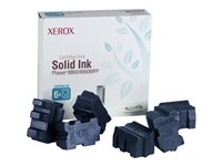 Xerox Phaser 8860MFP - 6-pack - cyan - fast bläck - för Phaser 8860, 8860DN, 8860MFP, 8860MFP/D, 8860MFP/E, 8860MFP/SD, 8860PP, 8860WDN 108R00746