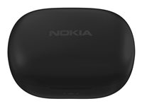 Nokia Go Earbuds 2 - True wireless-hörlurar med mikrofon - inuti örat - Bluetooth - svart 8P00000250