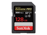 SanDisk Extreme Pro - Flash-minneskort - 128 GB - UHS-II U3 / Class10 - 1733x/2000x - SDXC UHS-II SDSDXDK-128G-GN4IN