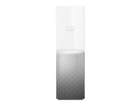 WD My Cloud Home WDBVXC0030HWT - Personlig molnlagringsenhet - 3 TB - HDD 3 TB x 1 - RAM 1 GB - Gigabit Ethernet WDBVXC0030HWT-EESN