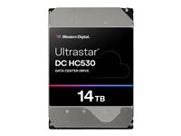 WD Ultrastar DC HC530 WUH721414AL5204 - Hårddisk - 14 TB - inbyggd (desktop) - 3.5" (i 3,5-tums hållare) - SAS 12Gb/s - 7200 rpm - buffert: 512 MB 0F31052