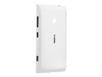 Nokia CC-3068 Shell - Bakstycke - vit - för Nokia Lumia 520 02737L3