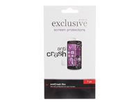 Insmat Exclusive AntiCrash - Skärmskydd för mobiltelefon - film - transparent - för Sony XPERIA 10 IV 861-1393