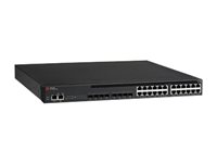 Brocade ICX 6610-24 - Switch - L3 - Administrerad - 24 x 10/100/1000 + 8 x SFP+ - skrivbordsmodell, rackmonterbar ICX6610-24-PI