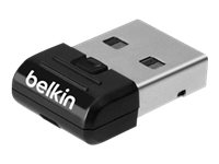 Belkin USB 4.0 Bluetooth Adapter - Nätverksadapter - USB - Bluetooth 4.0 F8T065BF