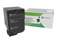 Lexmark - Svart - original - tonerkassett LCCP, Lexmark Corporate - för Lexmark CS720de, CS720dte, CS725de, CS725dte, CX725de, CX725dhe, CX725dthe 74C20KE