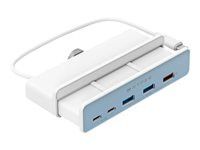 Targus HyperDrive - Hubb - 2 x USB-C + 2 x SuperSpeed USB - skrivbordsmodell - för iMac 24" (Early 2021) HD34A6