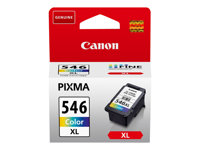 Canon CL-546XL - 13 ml - Lång livslängd - färg (cyan, magenta, gul) - original - förpackning med stöldmärkning - bläckpatron - för PIXMA TR4551, TR4650, TR4651, TS3350, TS3351, TS3352, TS3355, TS3450, TS3451, TS3452 8288B004