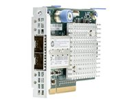 HPE 570FLR-SFP+ - Nätverksadapter - PCIe 2.0 x8 - 10 Gigabit SFP+ x 2 - för ProLiant DL360p Gen8, DL380p Gen8, DL388p Gen8, DL560 Gen8 717491-B21