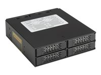 HP Spare Trays 4-in-1 Carrier - Hållare för lagringsenheter - 5,25 till 4 x 2,5 tums SFF - för Workstation Z620, Z820 E0V46AA
