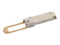 HPE Aruba X141 2-strand - QSFP28 sändar-/mottagarmodul - 40GbE - 40GBase-X - LC multiläge - upp till 150 m - begagnat JL308AR