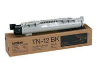 Brother TN12BK - Svart - original - tonerkassett - för Brother HL-4200CN TN12BK