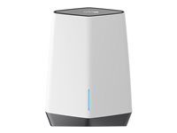 NETGEAR Orbi Pro WiFi 6 - AX6000 Tri-band WiFi System - Trådlös router 4-ports-switch - 1GbE, 2.5GbE - Wi-Fi 6 - Trippelband - väggmonterbar, takmonterbar SXR80-100EUS