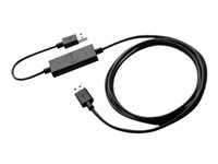 Dell USB 2.0 Transfer Cable for Windows - Adapter för direktanslutning - USB 2.0 - USB 2.0 - för Inspiron 17 77XX, 24 5459, 30XX, 3263, 5348, 5458, 55XX, 7459; Vostro 3650; XPS One 2720 470-AANV