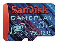 SanDisk GamePlay - Flash-minneskort - 1 TB - A2 - mikroSDXC UHS-I SDSQXAV-1T00-GN6XN