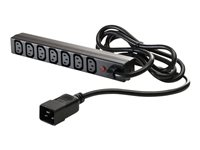 HPE C-13 PDU Extension Bar - Grenuttag - ingång: IEC 60320 C20 - utgångskontakter: 7 (power IEC 60320 C13) (paket om 2) - för UPS R/T3000 G2, R1500 G3, R5000, T1000 G3, T1500 G3, T750 G2; UPS R12000/3, R7000, R8000/3 AF500A