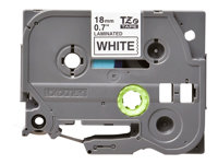 Brother TZe-241 - Standardlim - svart på vitt - Rulle (1,8 cm x 8 m) 1 kassett(er) bandlaminat - för Brother PT-D600; P-Touch PT-1880, D450, E550, E800, P900, P950; P-Touch Cube Plus PT-P710 TZE241