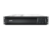 APC Smart-UPS 1500VA LCD RM - UPS (kan monteras i rack) - AC 230 V - 1000 Watt - 1500 VA - Ethernet, RS-232, USB - utgångskontakter: 4 - 2U - svart - med APC UPS Network Management Card - för P/N: AR4018SPX432, AR4024SP, AR4024SPX429, AR4024SPX431, AR4024SPX432, NBWL0356A SMT1500RMI2UNC