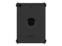 OtterBox Defender Series - Fodral för surfplatta - svart - för Apple 10.2-inch iPad (7:e generation, 8:e generation, 9:e generation) 77-62035