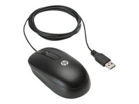 HP - Mus - höger- och vänsterhänta - laser - 3 knappar - kabelansluten - USB H4B81AA