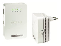 NETGEAR Powerline XAVNB2001 - PowerLine adaptersats - HomePlug AV (HPAV) - 802.11b/g/n - vägginsticksbar XAVNB2001-100PES