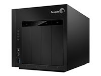 Seagate NAS 4-Bay STDD8000200 - NAS-server - 8 TB - SATA 3Gb/s - HD 4 TB x 2 - RAID 0, 1, JBOD - Gigabit Ethernet - iSCSI 7636490057441