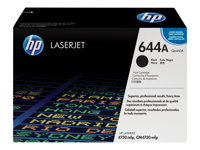 HP 644A - Svart - original - LaserJet - tonerkassett (Q6460A) - för Color LaserJet 4730mfp, 4730x, 4730xm, 4730xs, CM4730, CM4730f, CM4730fm, CM4730fsk Q6460A