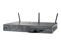 Cisco 881 Ethernet Security - - trådlös router - 4-ports-switch - Wi-Fi - 2,4 GHz C881W-E-K9
