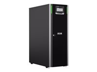 Eaton 91PS - UPS - intern förbikoppling för underhåll - AC 220/230/240/380/400/415 V - 10 kW - 10000 VA - 3-fas - utan batteri - RS-232, USB, Ethernet 10/100/1000 - svart 91PS10MBS