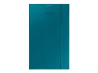Samsung Book Cover EF-BT700B - Vikbart fodral för surfplatta - blå - 8.4" - för Galaxy Tab S (8.4 tum) EF-BT700BLEGWW