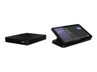 Lenovo ThinkSmart One - Controller Kit - paket för videokonferens (pekskärmskonsol, beräkningssystem) - med 3 års Lenovo Premier Support + underhåll första året - Certifierad för Zoom Rooms - svart 12QL0001MT