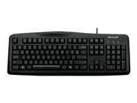 Microsoft Wired Keyboard 200 - Tangentbord - USB - amerikansk - svart JWD-00043