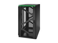 APC NetShelter - Rack - väggmontering - 24U - 19" - för P/N: SC500RM1U, SMT1000RM1U, SMT750RM1U, SMT750RM2UCNC, SRTL2K2RM1UWC, SRTL3KRM1UIC AR124SM