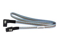 HPE - Extern SAS-kabel - 4-vägs - 26-pin 4x skärmad Mini MultiLane SAS (SFF-8088) (hane) till 26-pin 4x skärmad Mini MultiLane SAS (SFF-8088) (hane) - 4 m - för HPE E5000 12, E5000 24; Modular Smart Array 2040, 2040 10, P2000 G3; ProLiant DL360p Gen8 432238-B21