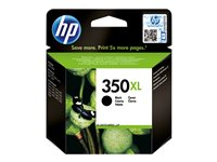 HP 350XL - 25 ml - Lång livslängd - svart - original - bläckpatron - för Deskjet D4268; Photosmart C4483, C4486, C4488, C4524, C4583, C4585, C4588, C5225 CB336EE#UUS