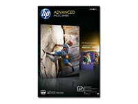 HP Advanced Glossy Photo Paper - Blank - 10,5 mil - 100 x 150 mm - 250 g/m² - 60 ark fotopapper - för Ink Tank Wireless 410; Photosmart B110, Wireless B110; Smart Tank Plus 55X, 571, 655 Q8008A