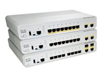 Cisco Catalyst Compact 2960CG-8TC-L - Switch - Administrerad - 8 x 10/100/1000 + 2 x kombinations-SFP - skrivbordsmodell WS-C2960CG-8TC-L